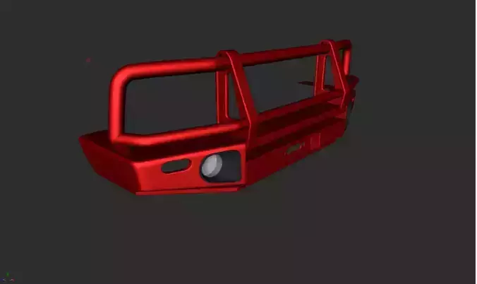 Bumper Front ARB for Toyota Land Cruiser S79 3D model