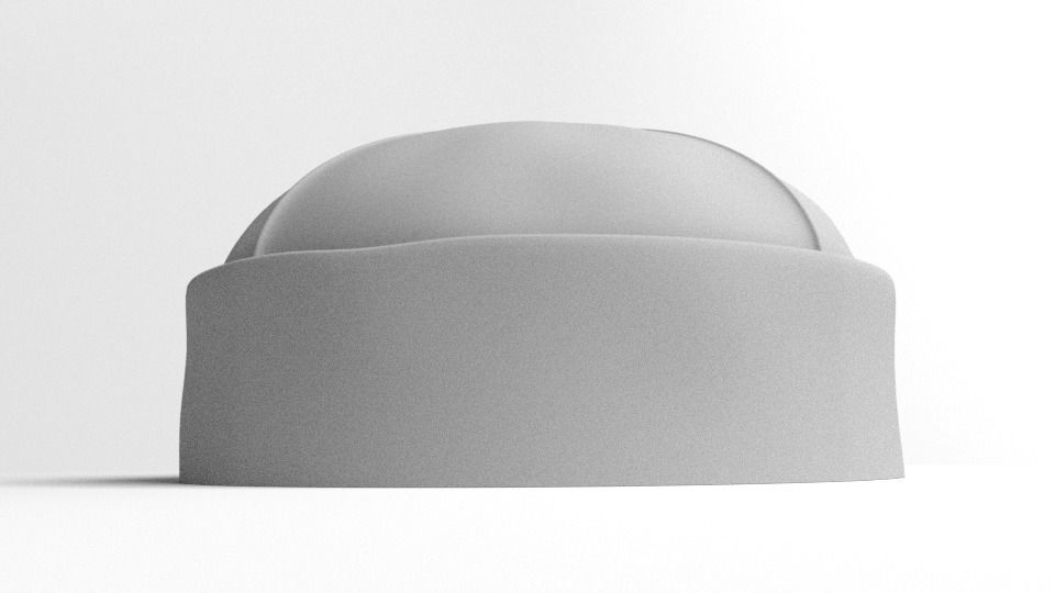 Beanie Cap 3D model_3