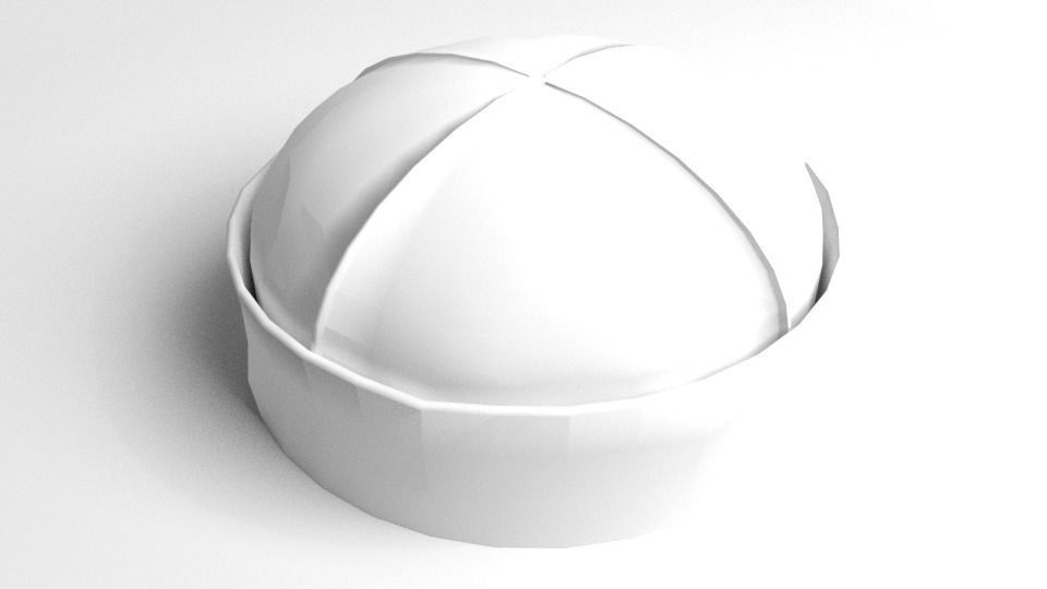 Beanie Cap 3D model_4