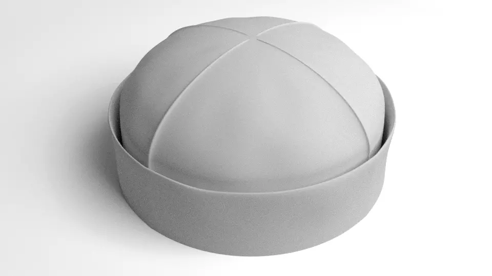 Beanie Cap 3D model_0