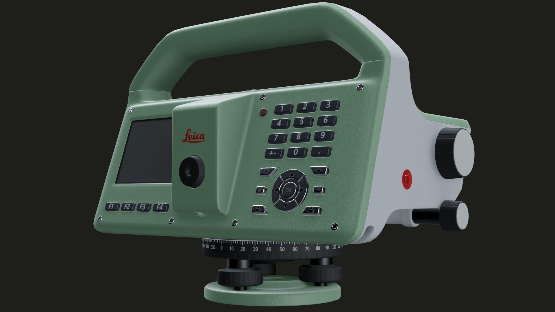 Leica level tool 3D model_1