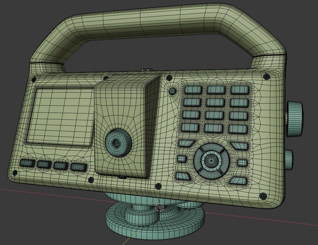Leica level tool 3D model_6