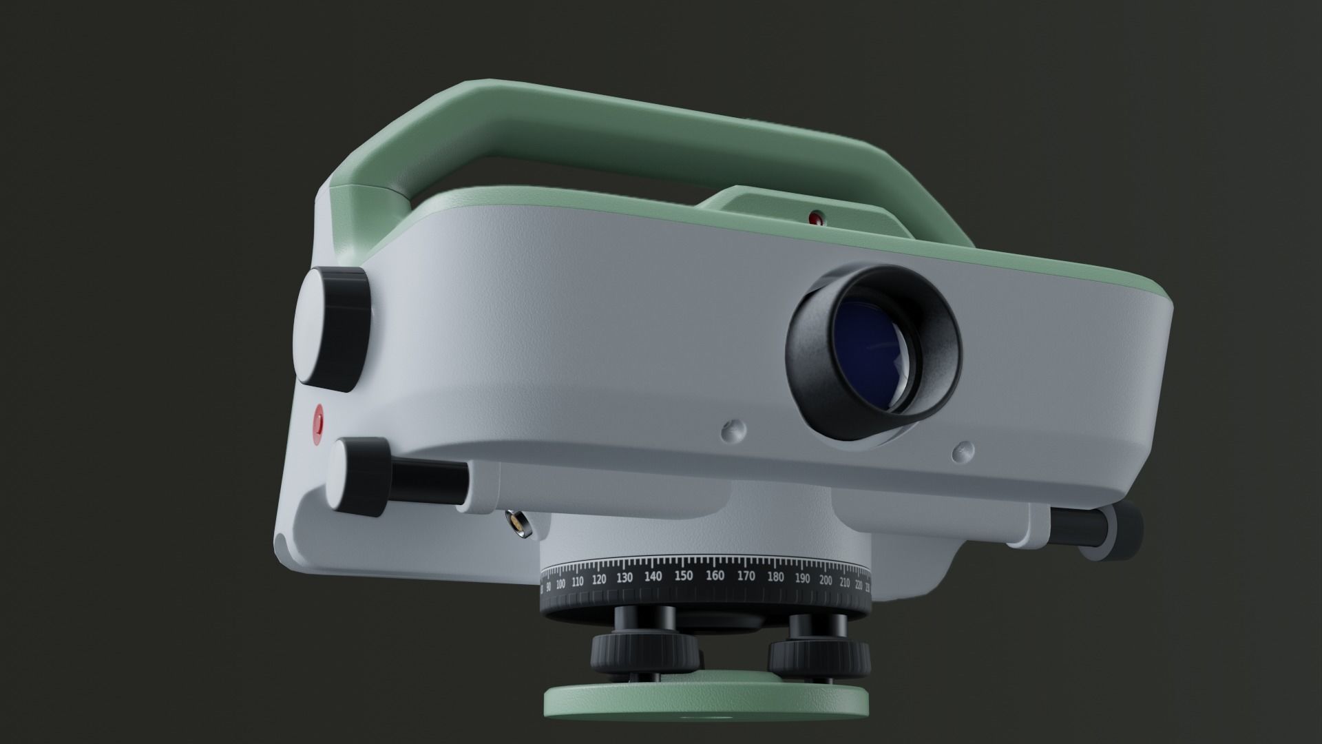 Leica level tool 3D model_2