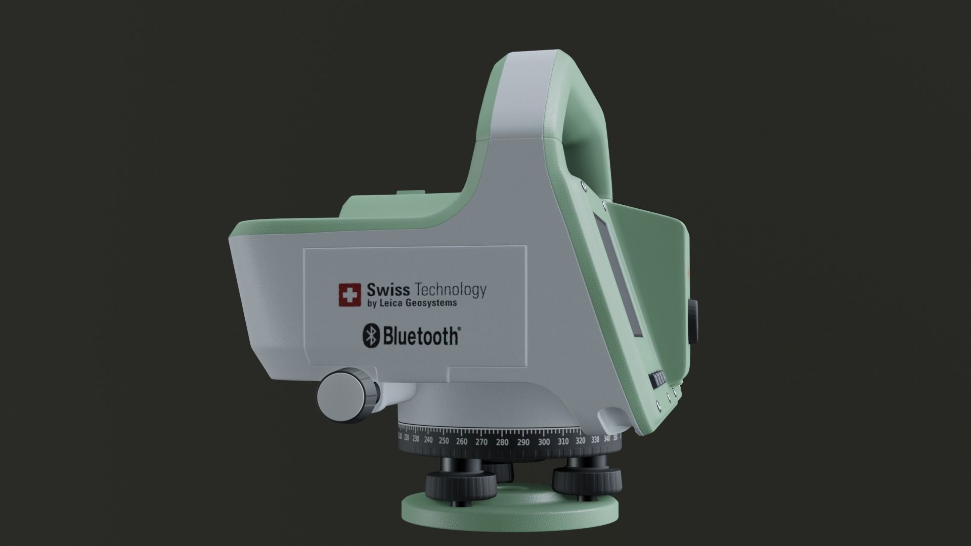 Leica level tool 3D model_4