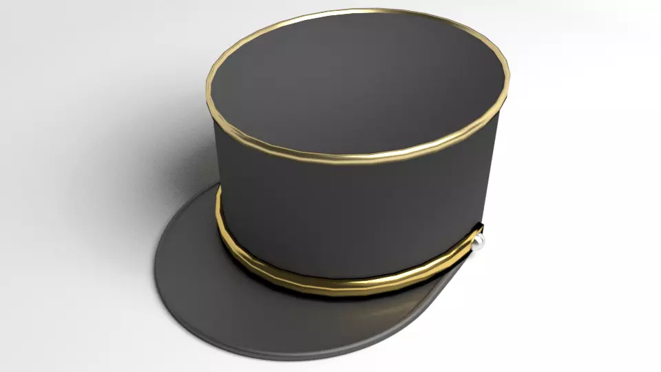 Kepi Cap 3D model