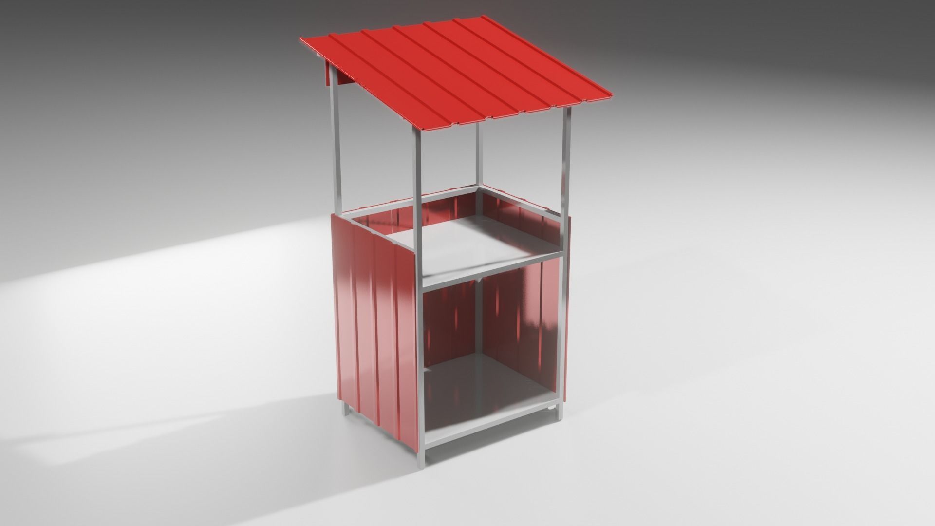 mini booth 3D model_5