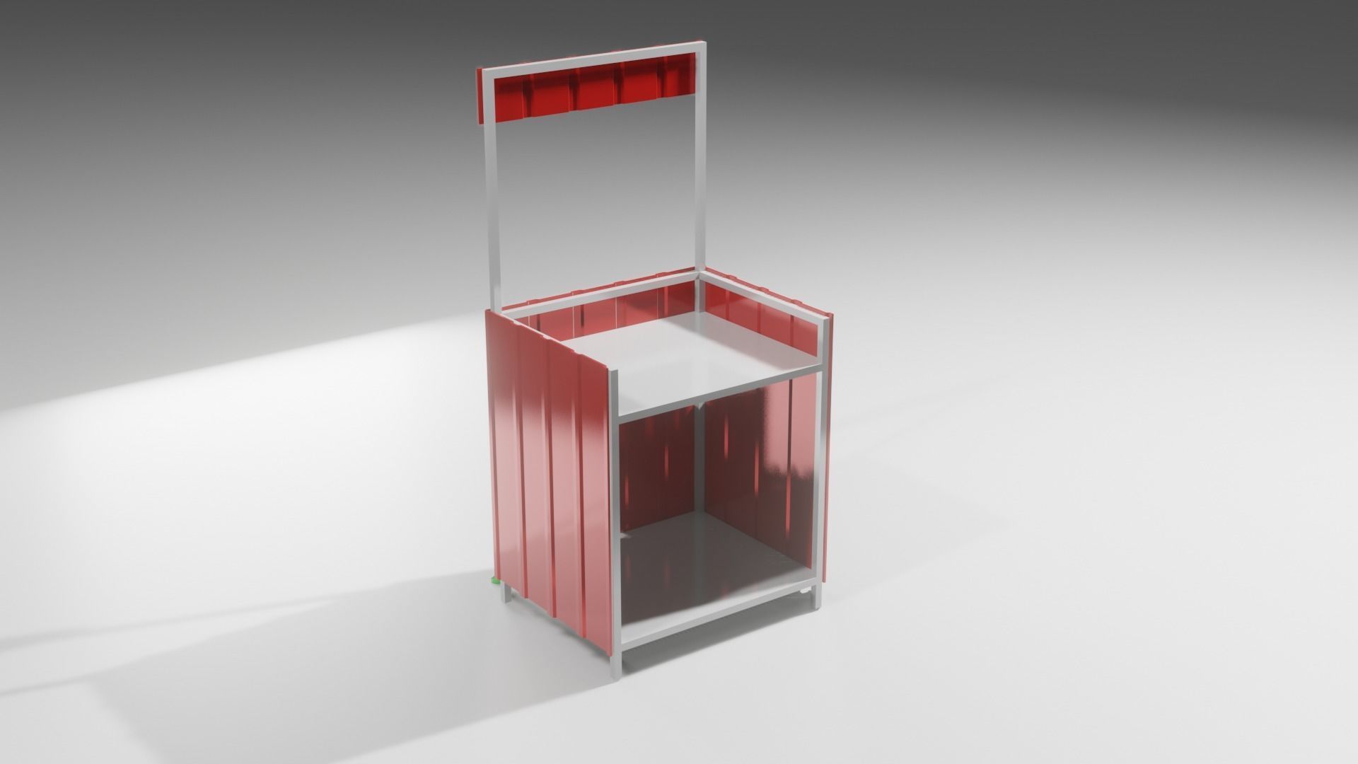 mini booth 3D model_3