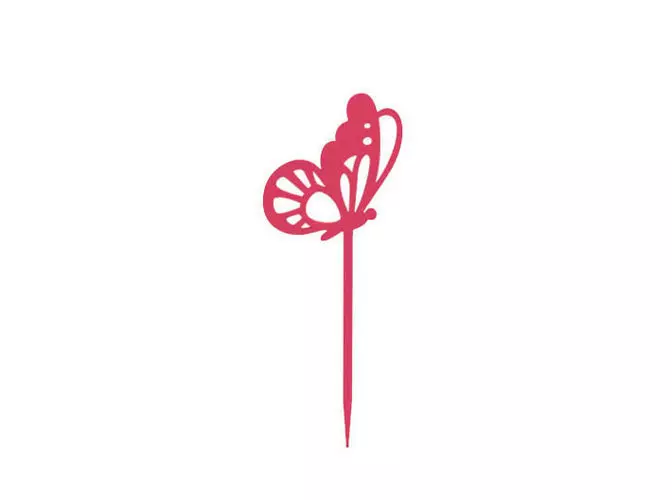 Cupcake pick 3D print model_0