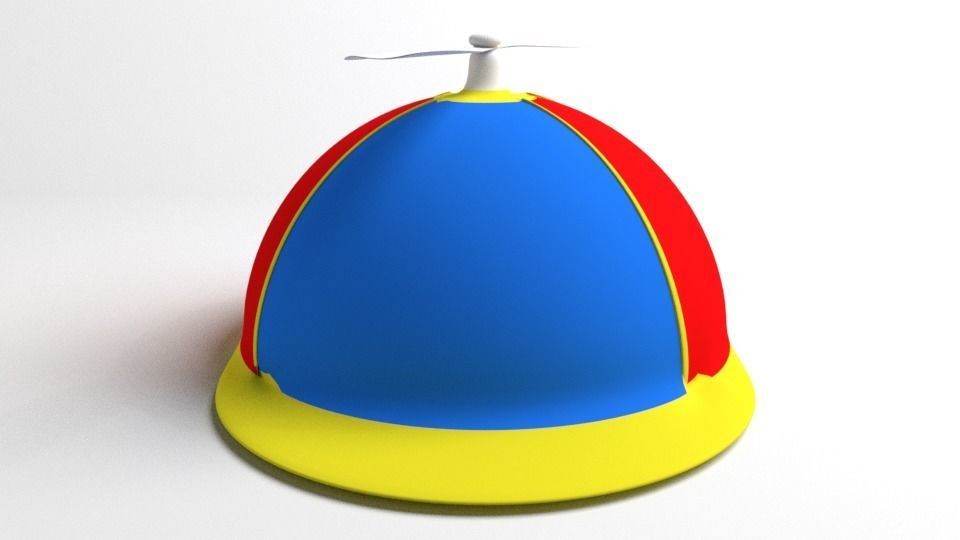 Propeller Cap 3D model_1