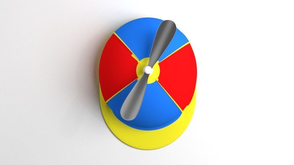 Propeller Cap 3D model_2
