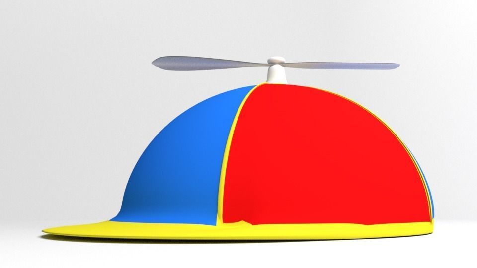Propeller Cap 3D model_3