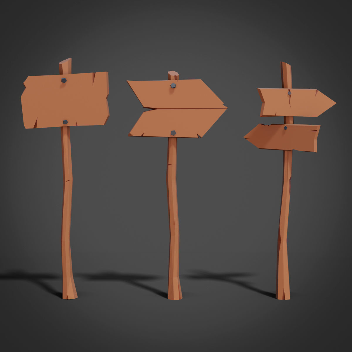 Fantasy props 01 Low-poly 3D model_2