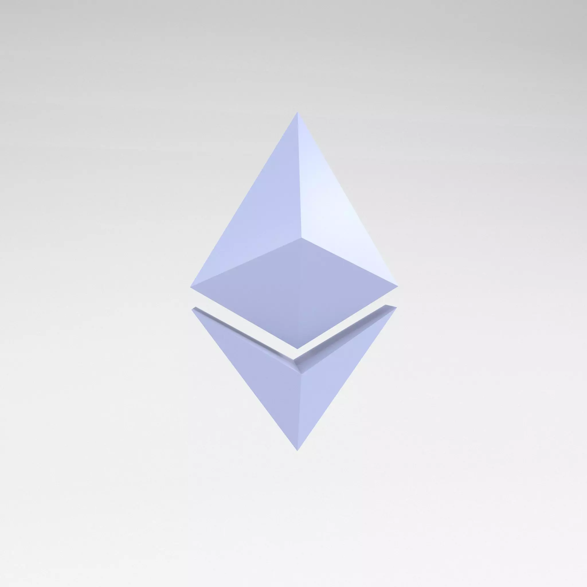 Ethereum v1 001 Low-poly 3D model_0