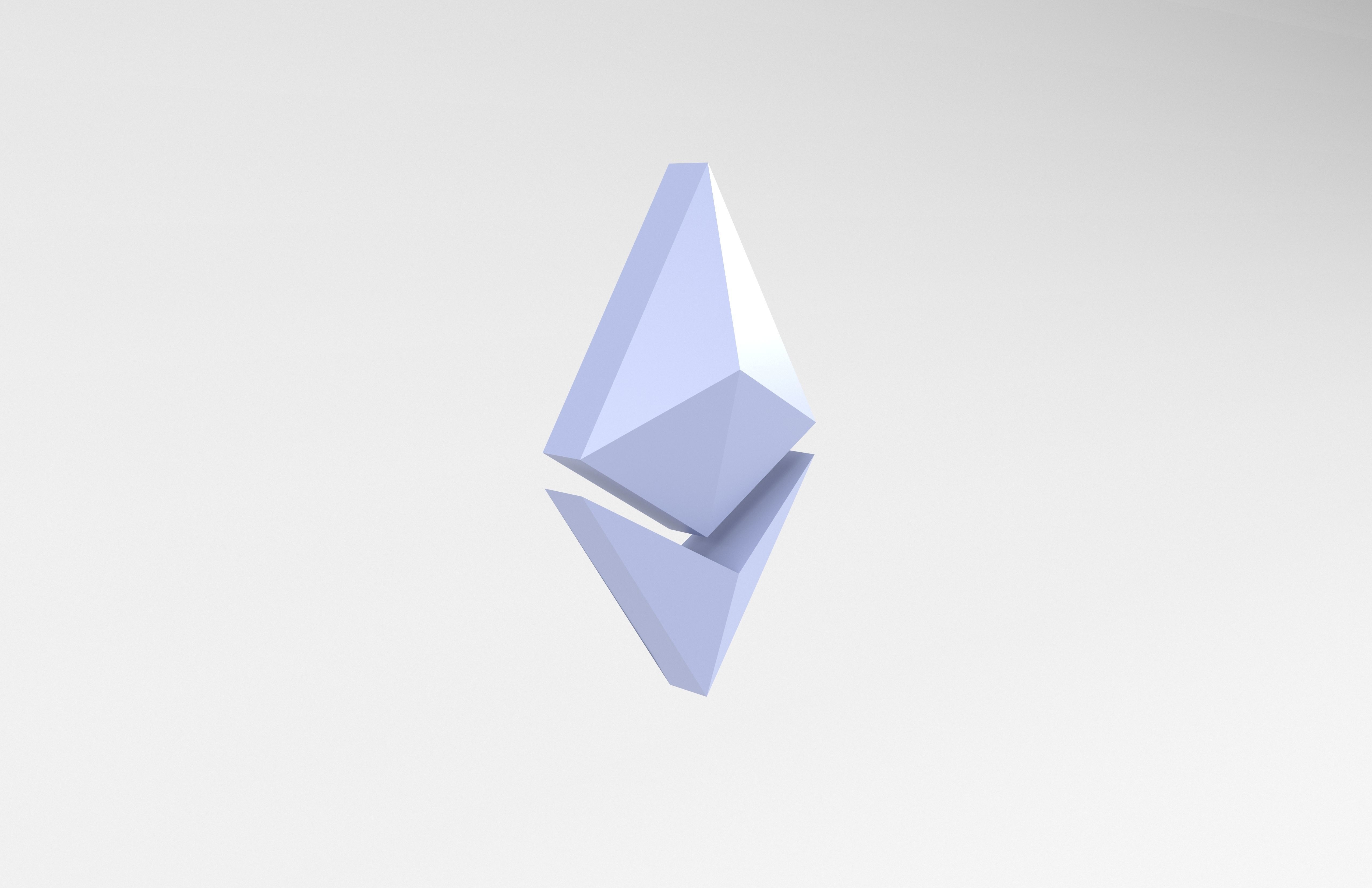 Ethereum v1 001 Low-poly 3D model_3