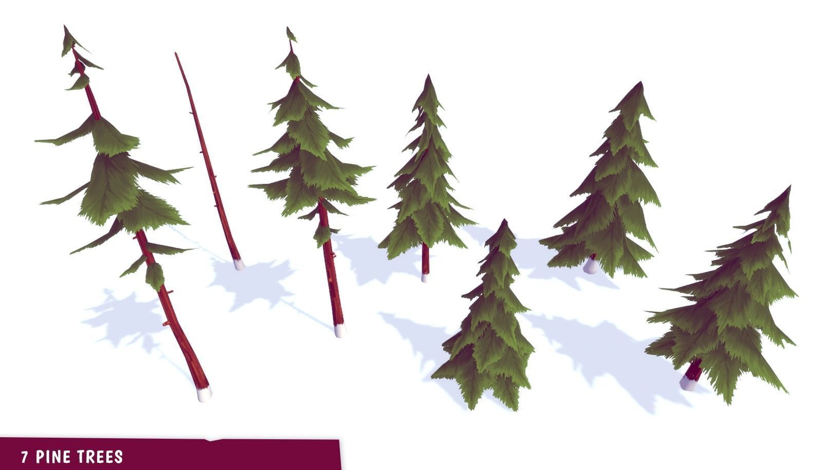 STORY - Northern Nature Low-poly 3D model_14