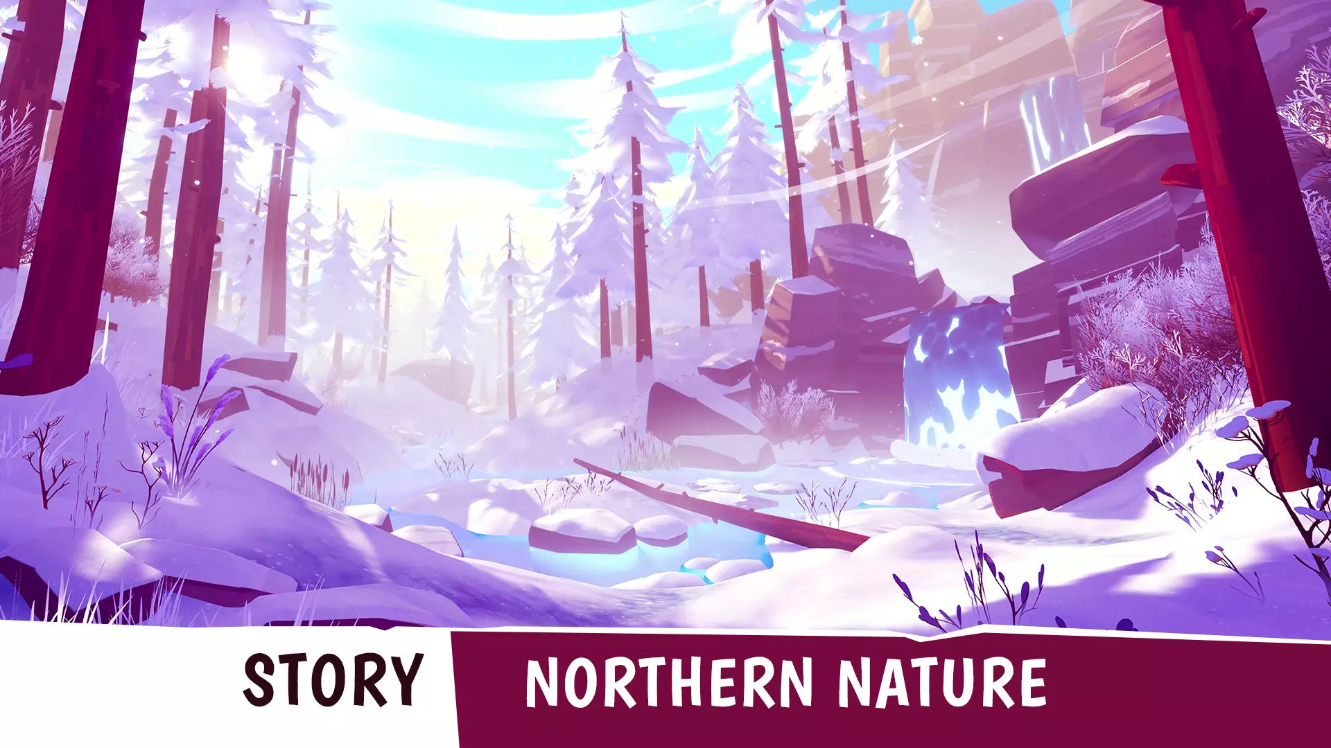 STORY - Northern Nature Low-poly 3D model_0