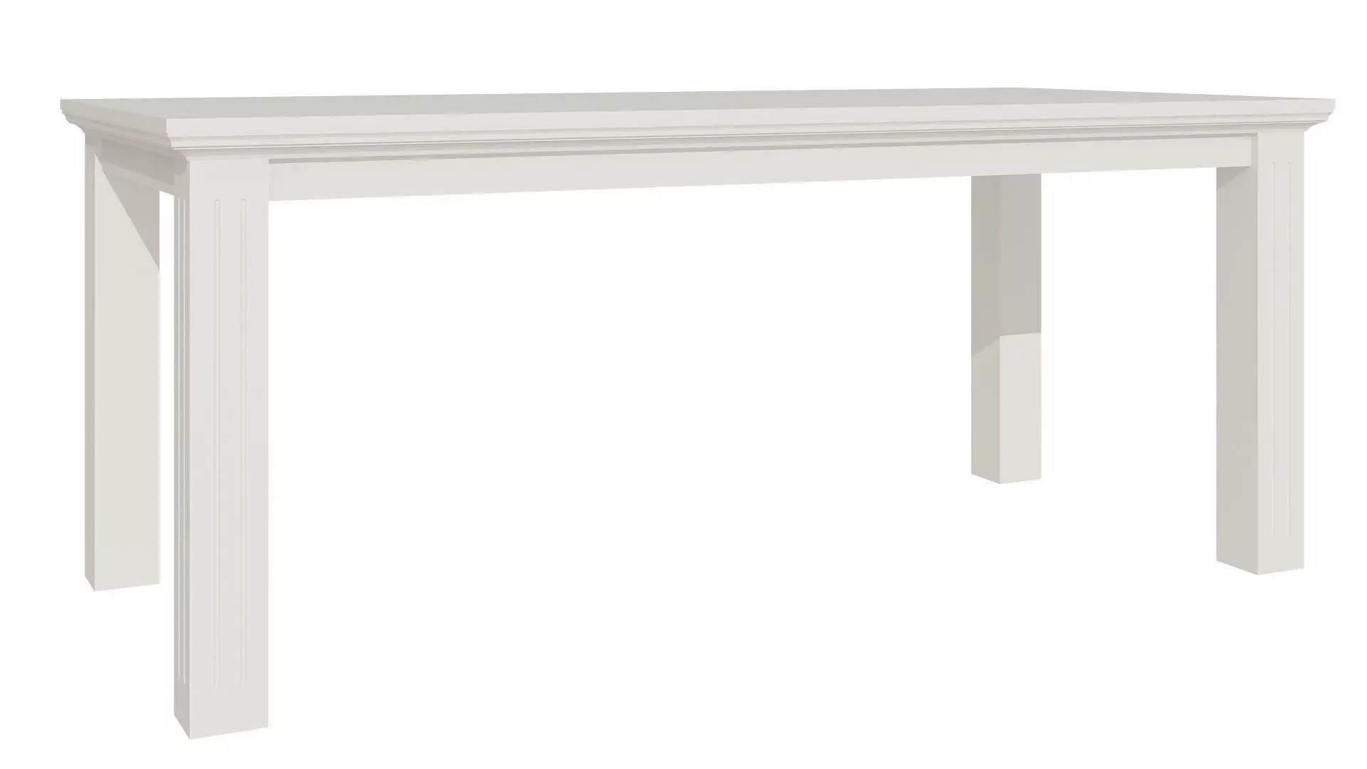 Moder white table 58 3D model_0