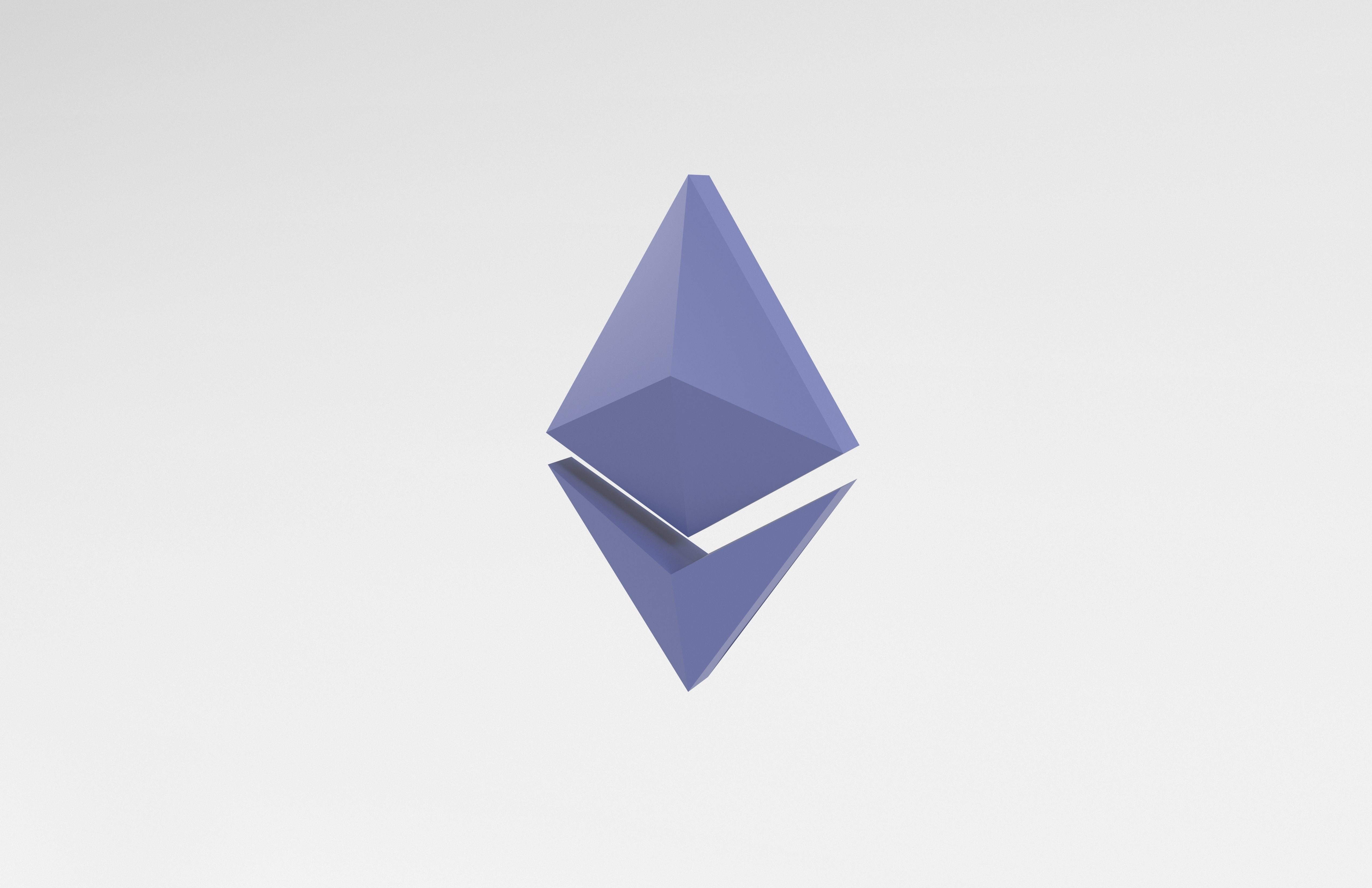Ethereum v1 002 Low-poly 3D model_2
