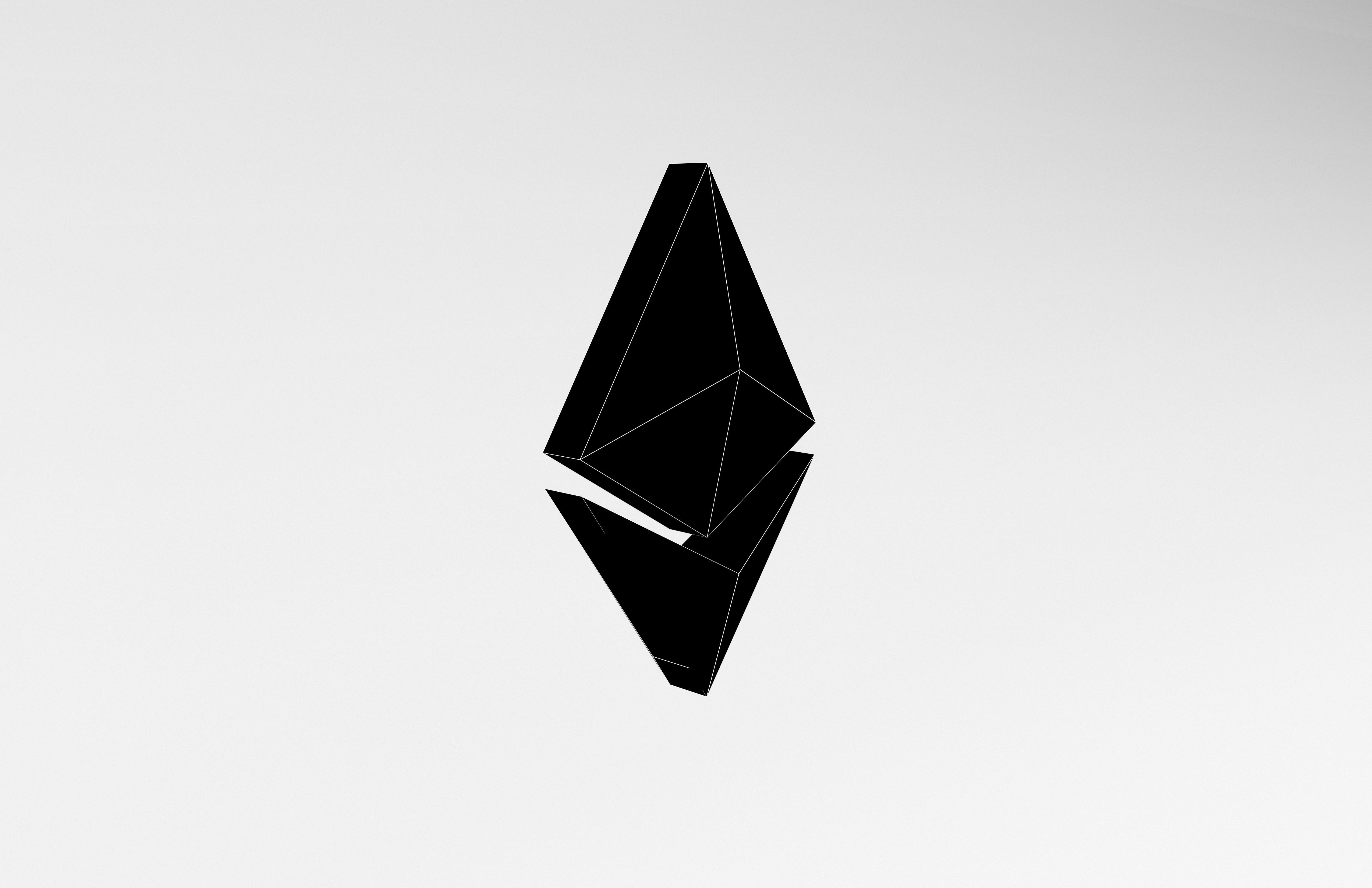 Ethereum v1 002 Low-poly 3D model_7