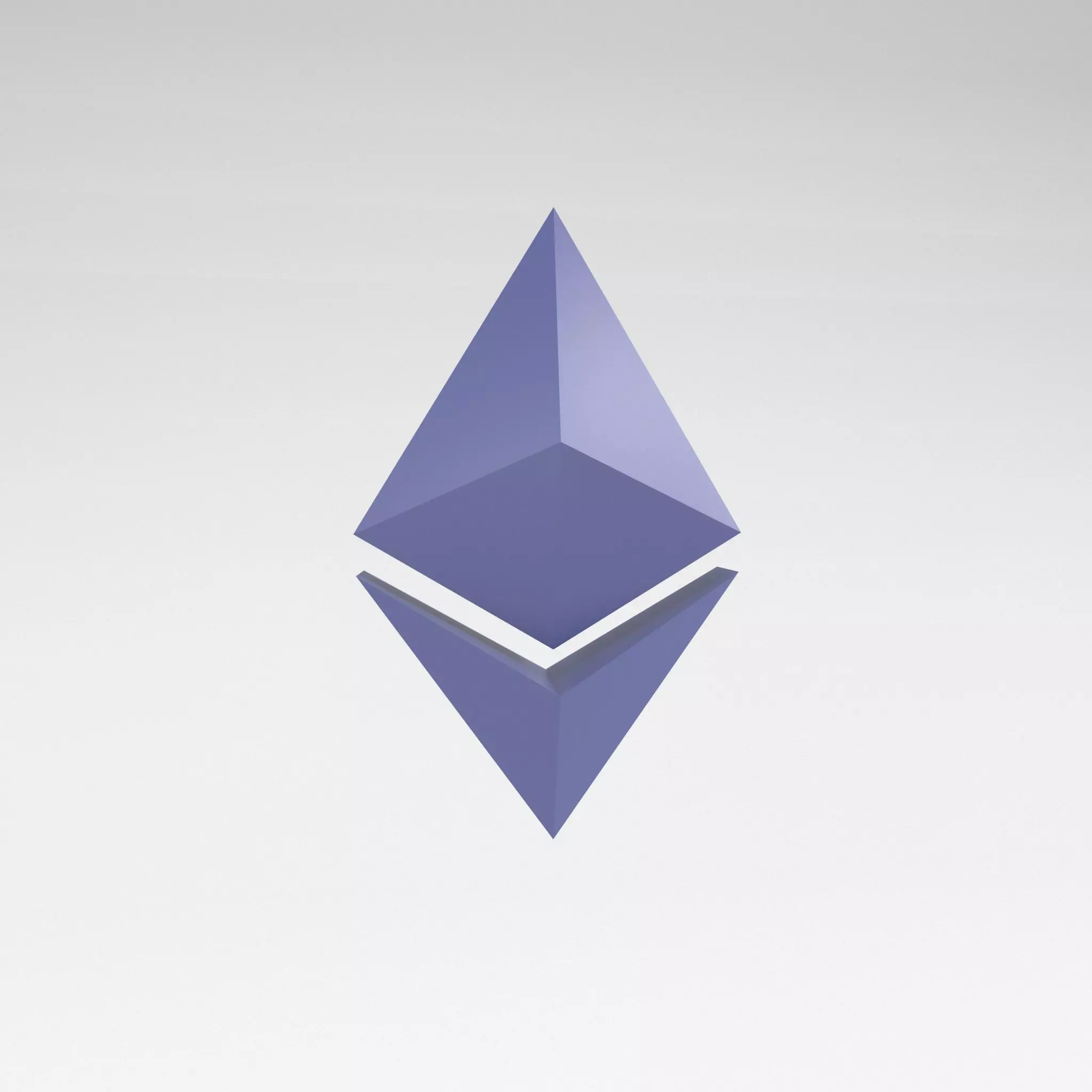 Ethereum v1 002 Low-poly 3D model_0