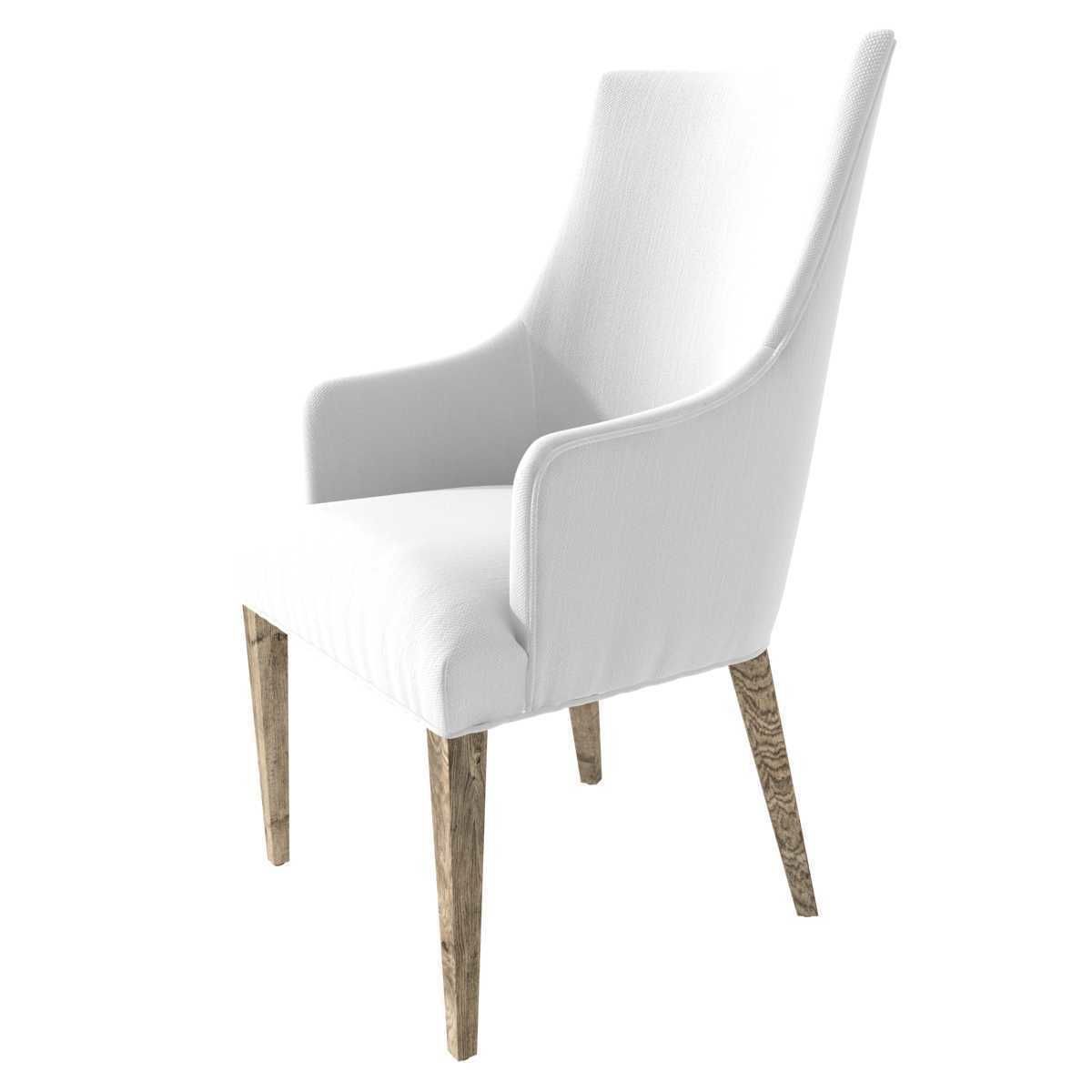 Restoration Hardware ELLA ARMCHAIR and CAYDEN DINING TABLE 3D model_5