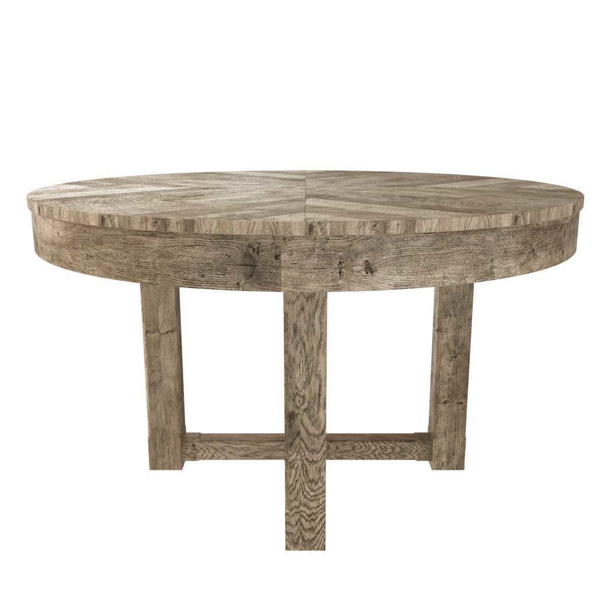 Restoration Hardware ELLA ARMCHAIR and CAYDEN DINING TABLE 3D model_2