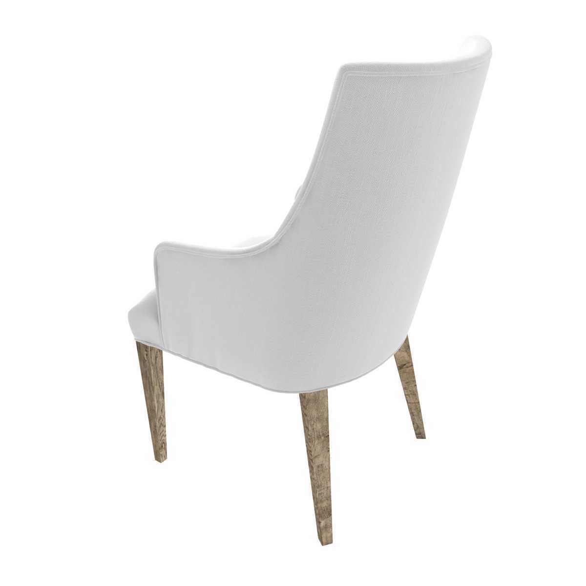 Restoration Hardware ELLA ARMCHAIR and CAYDEN DINING TABLE 3D model_9