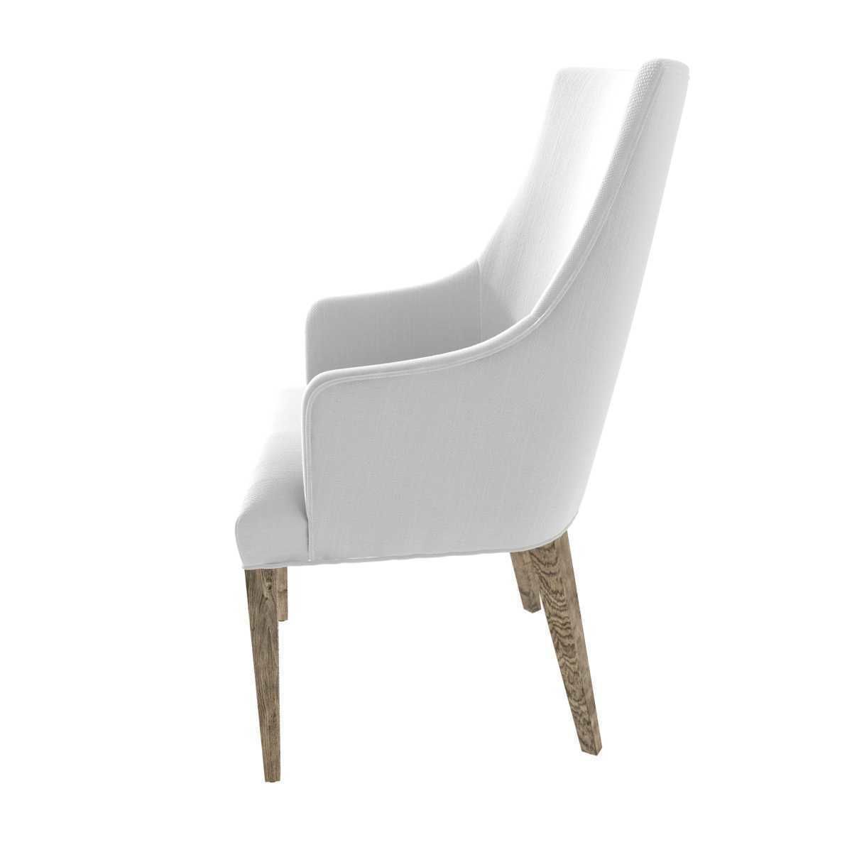 Restoration Hardware ELLA ARMCHAIR and CAYDEN DINING TABLE 3D model_8