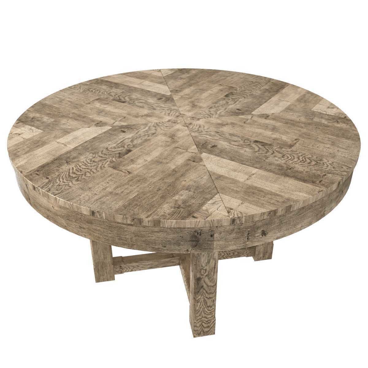 Restoration Hardware ELLA ARMCHAIR and CAYDEN DINING TABLE 3D model_3