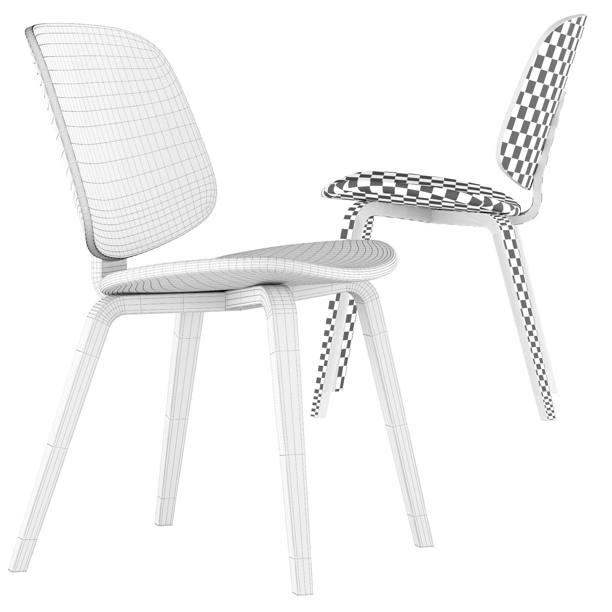 Boconcept - Aarhus dining chair Monza table 3D model | CGTrader