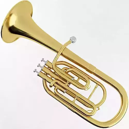 Alto Horn 3D model