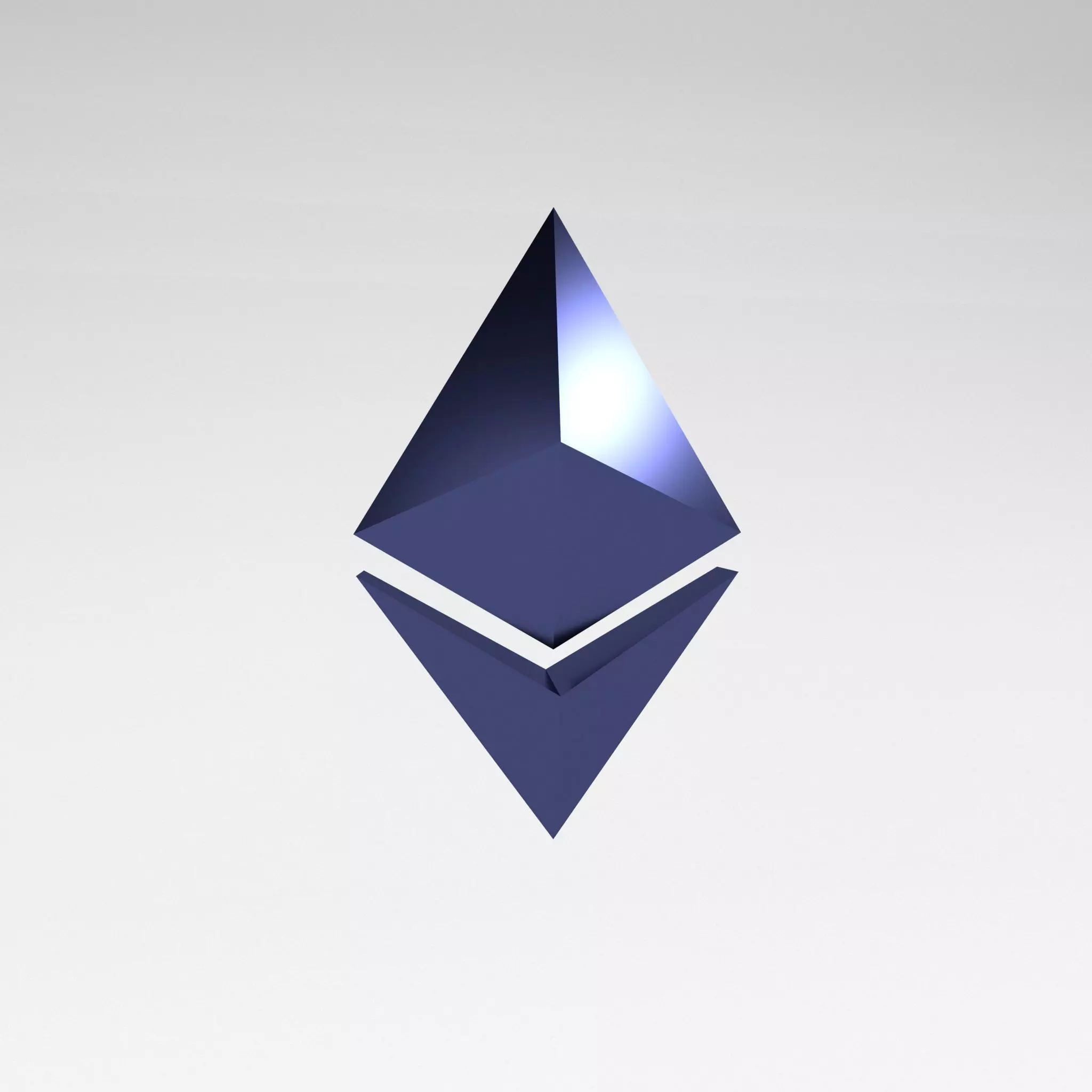 Ethereum v1 006 Low-poly 3D model_0