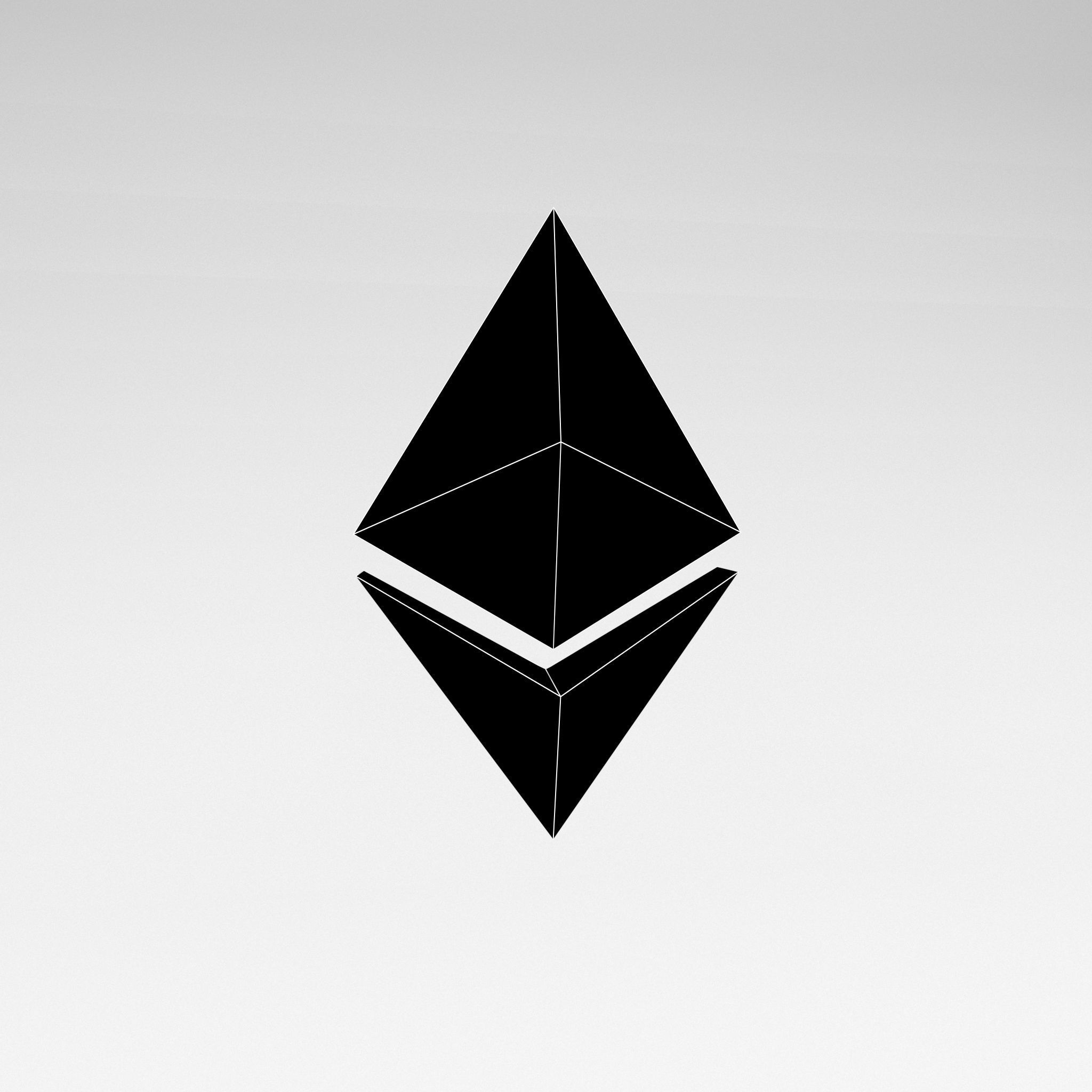 Ethereum v1 006 Low-poly 3D model_4