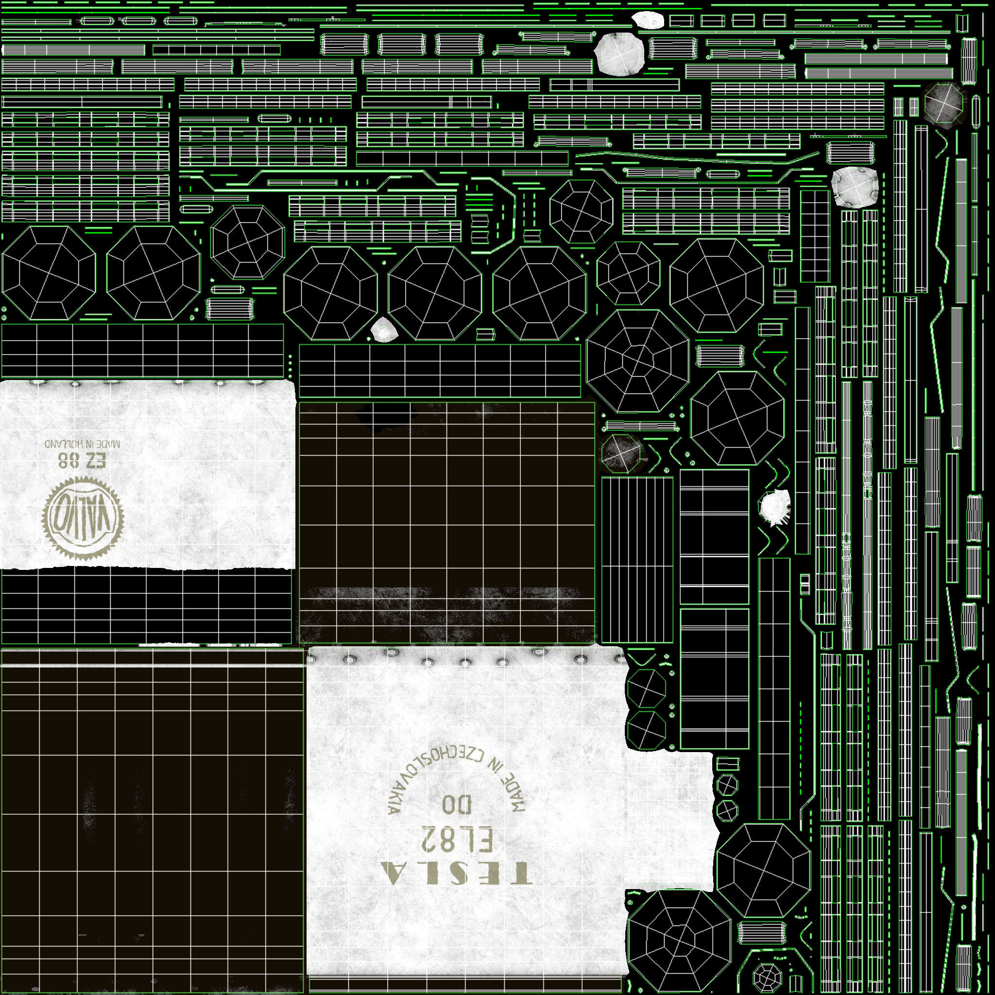 Electrical components vol1 Low-poly 3D model_7