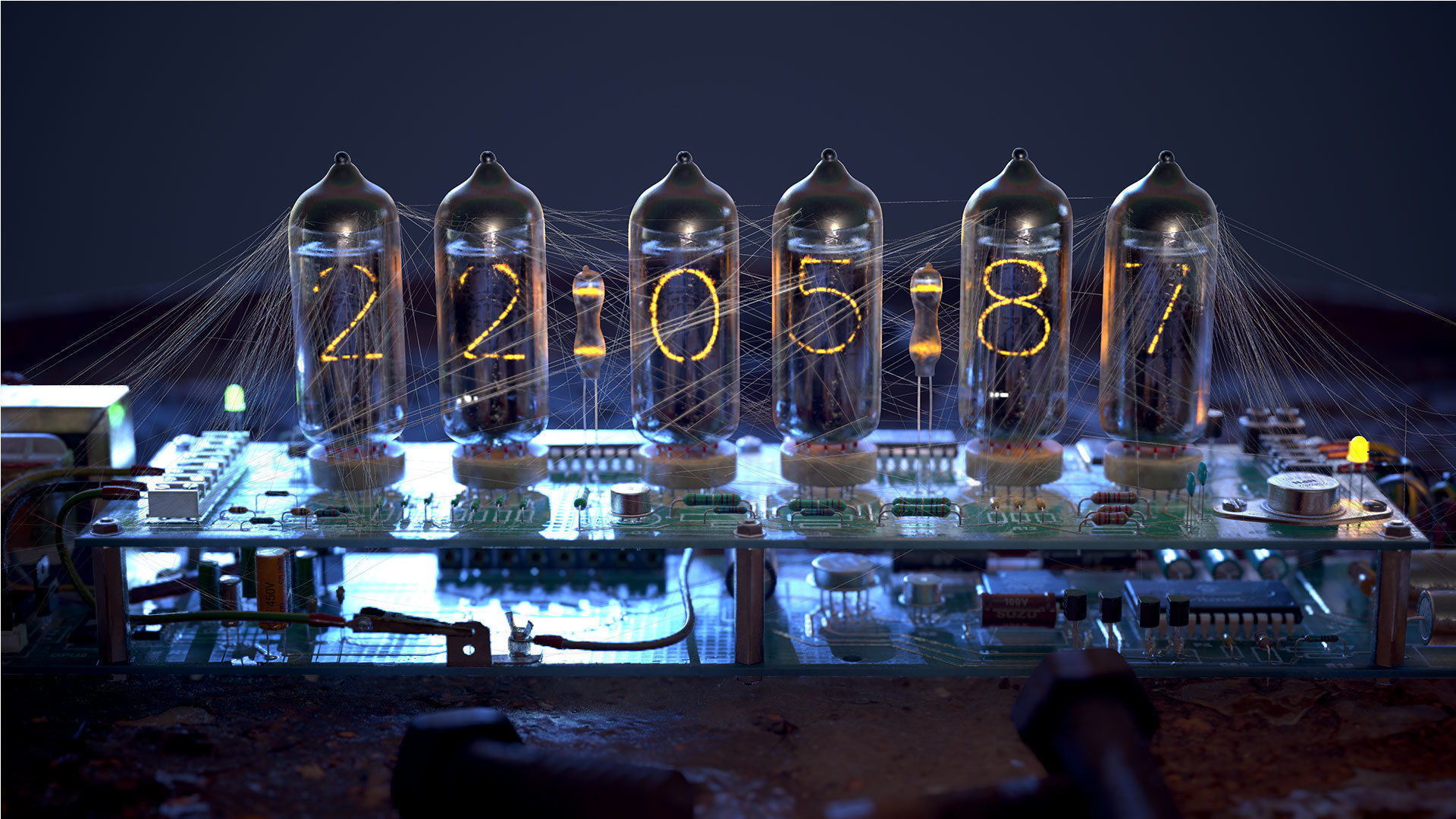 Electrical components vol1 Low-poly 3D model_4