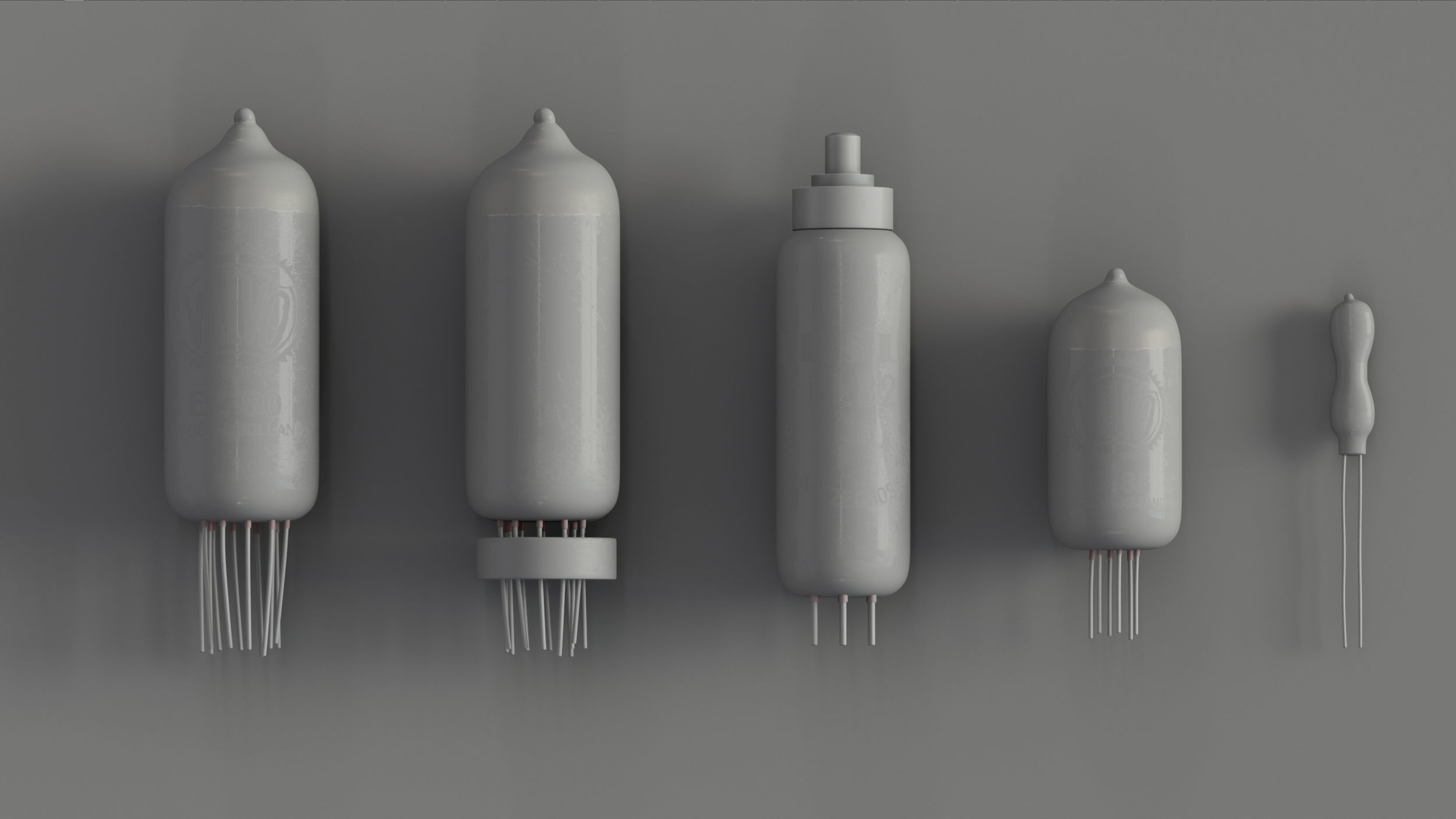 Electrical components vol1 Low-poly 3D model_3