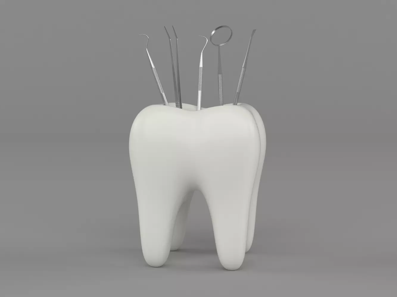 Dental Instruments 3D model_0