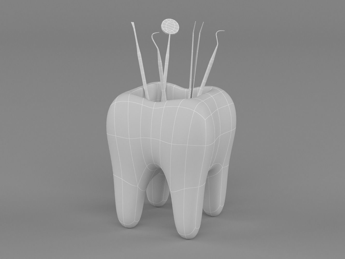 Dental Instruments 3D model_6