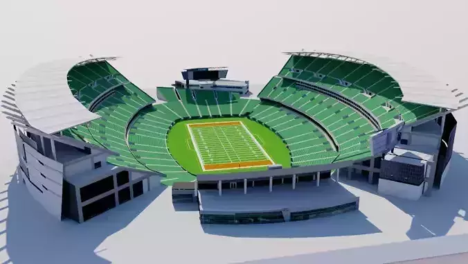 Paul Brown Stadium - Cincinnati USA 3D model