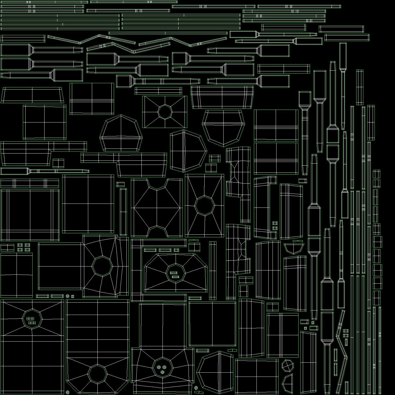 Electrical components vol2 Low-poly 3D model_7