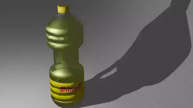 oil bootle 3D model