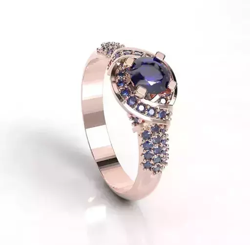  Anillo Solitario ring