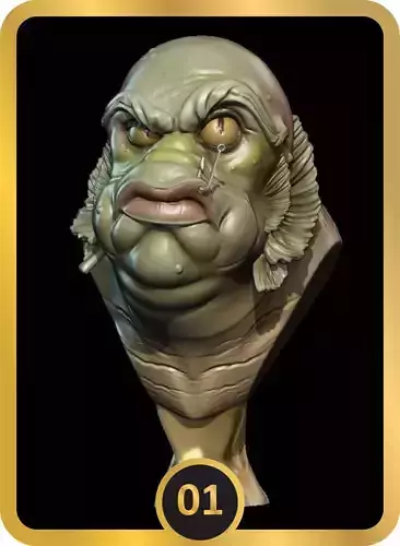 BUSTOS HALLOWEEN 3D model