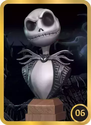 BUSTOS TIM BURTON 3D model