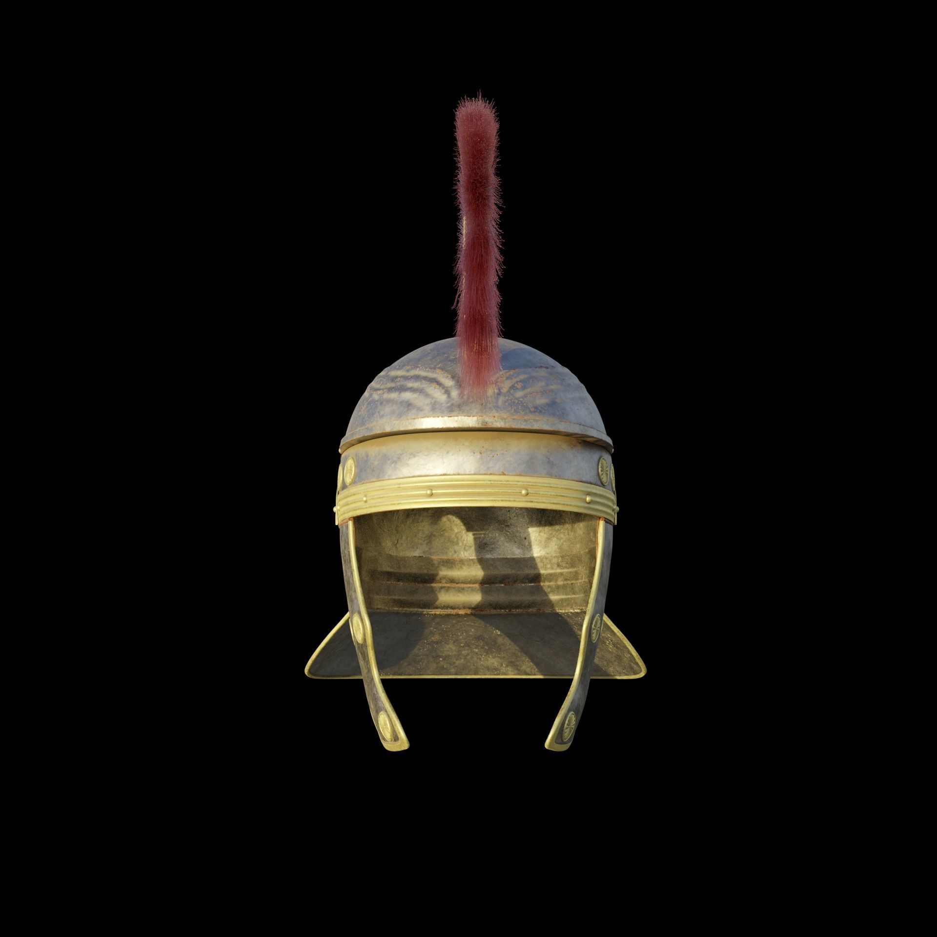 Roman galea 3D model_2