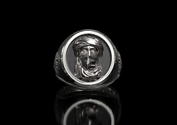 Touareg ring 3D print model