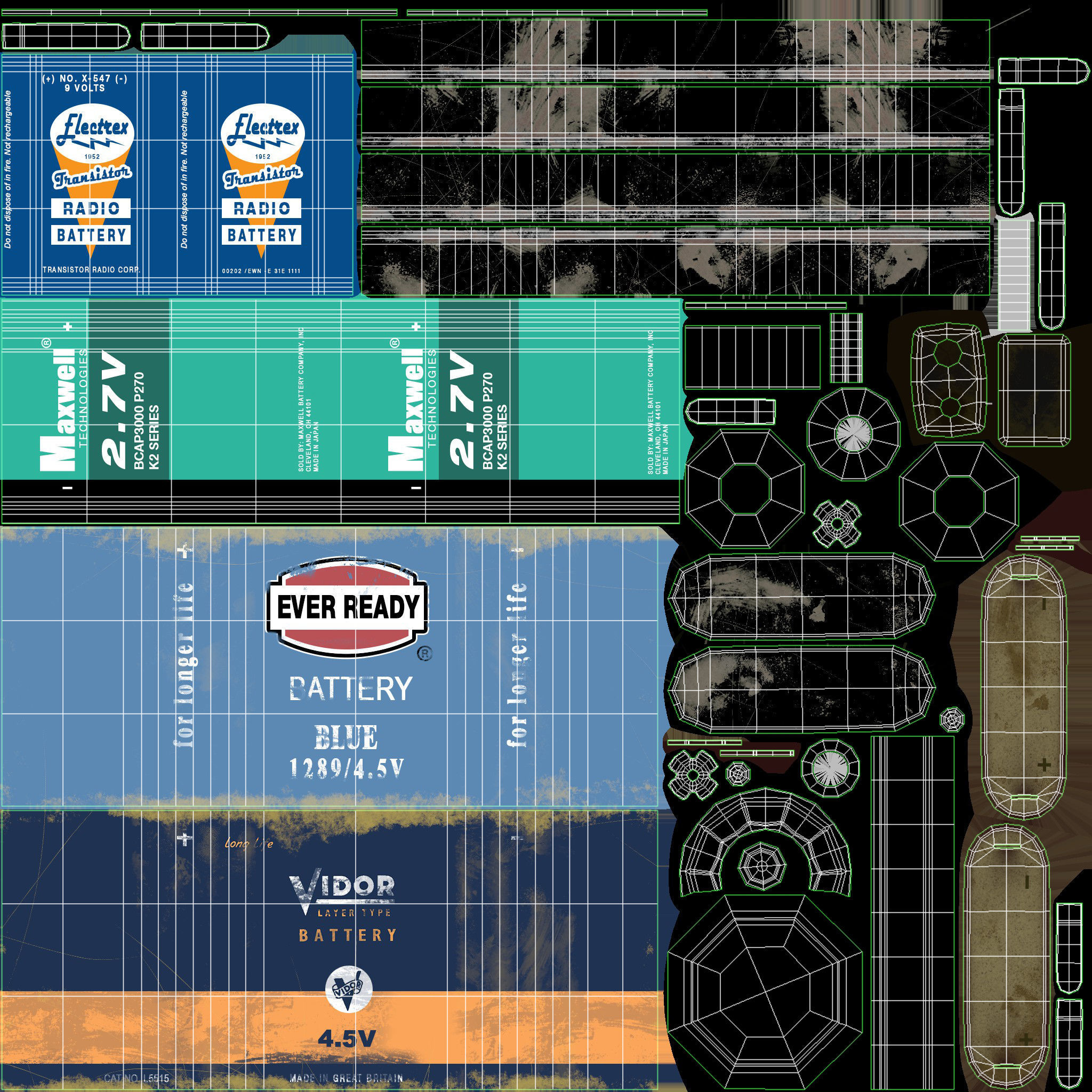 Electrical components vol3 Low-poly 3D model_9