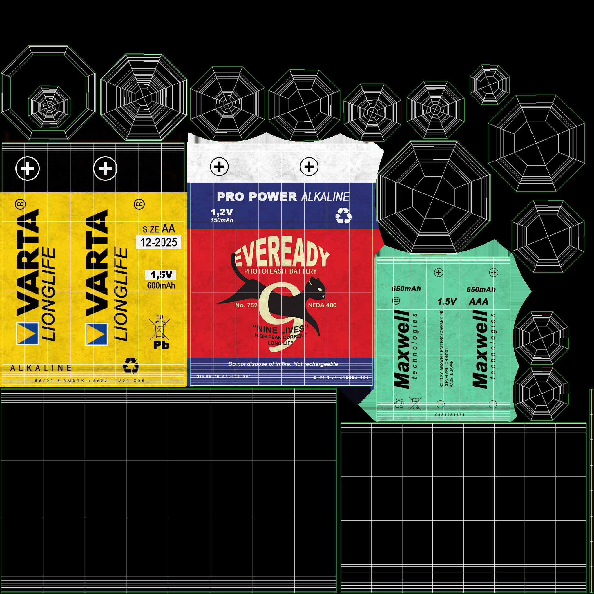 Electrical components vol3 Low-poly 3D model_8