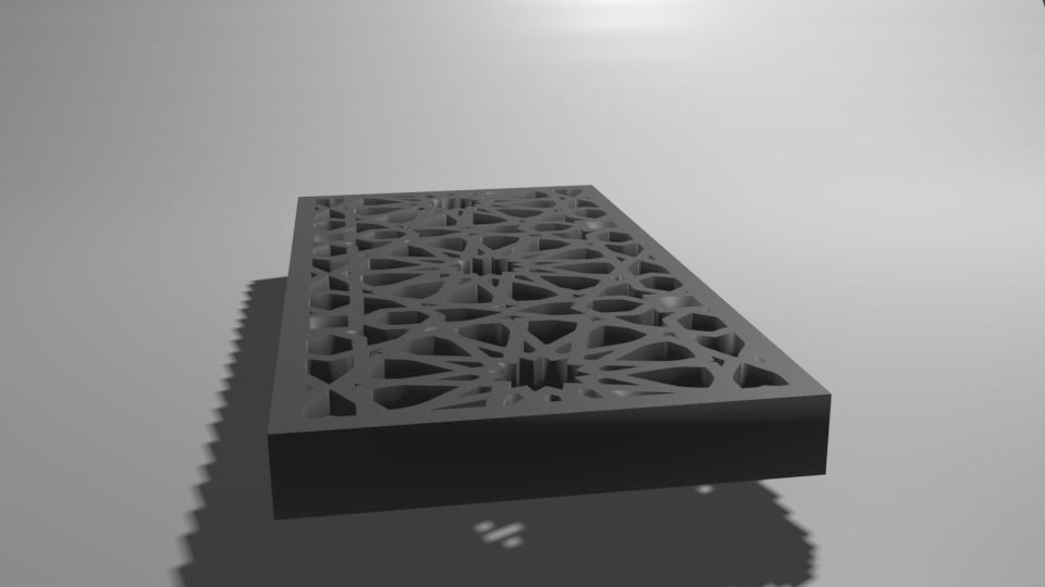 wall design 3D model_4