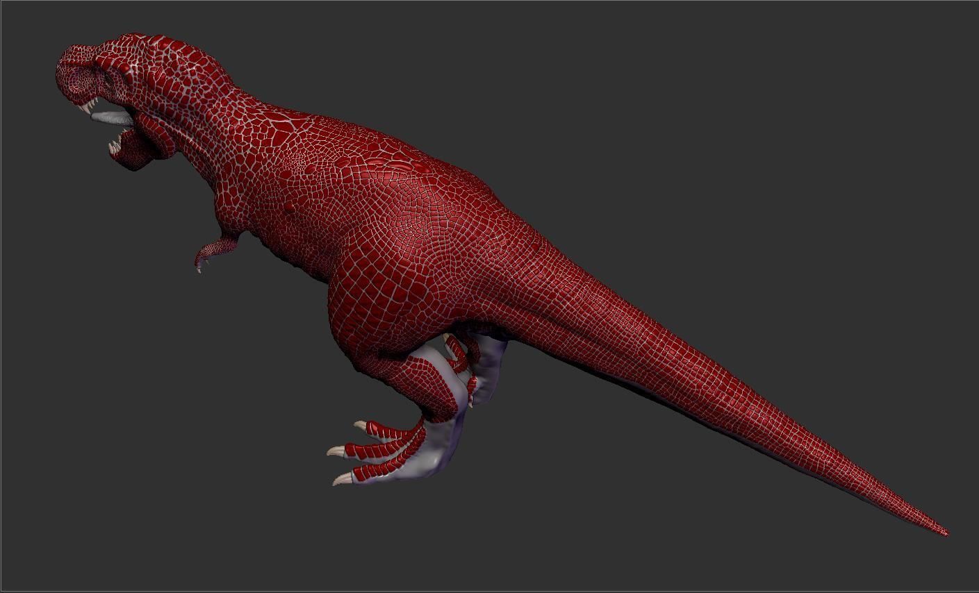 Zhuchengtyrannus Magnus- Descendant of TRex Sculpt  3D model_8